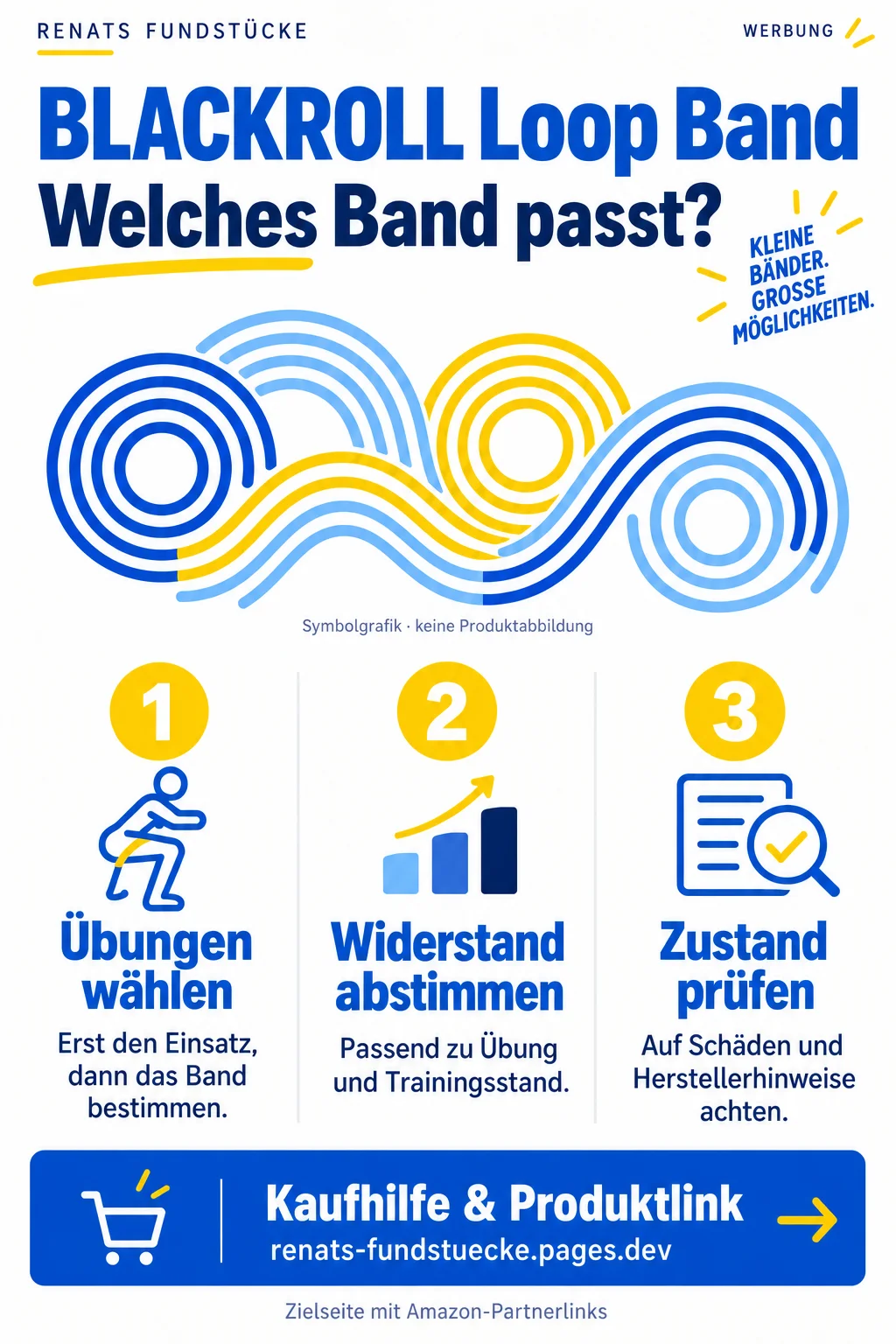 Kaufhilfe zu BLACKROLL Loop Band; Symbolgrafik, keine Produktabbildung