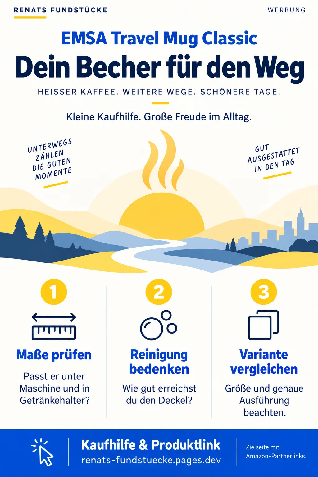 Kaufhilfe zu EMSA Travel Mug Classic; Symbolgrafik, keine Produktabbildung